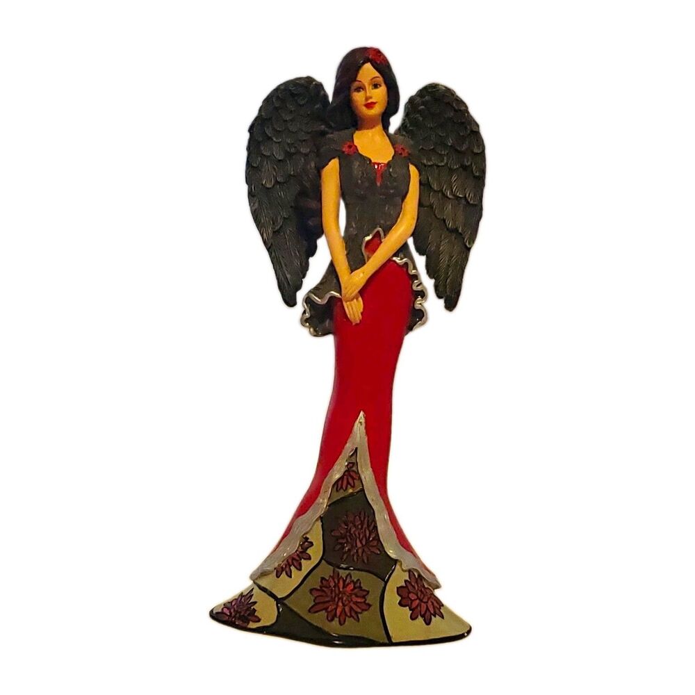 Moonlight Garden Angels of Tiffany Divine Guardian of Dreams Angel Figurine 11"
